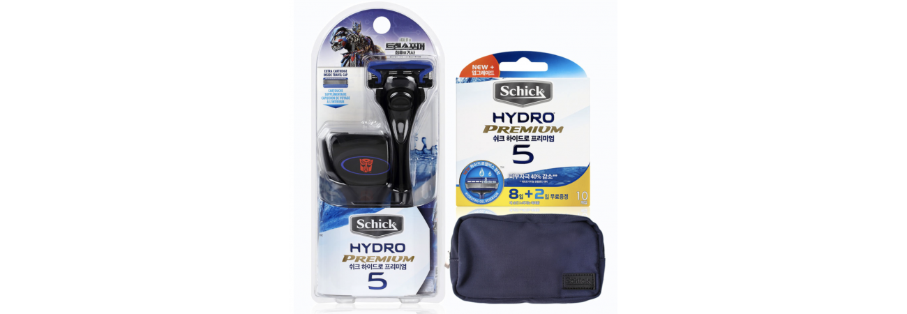 Бритва Schick Hydro 5 Premium Special Edition (1 бритва + 12 картриджей + футляр)
